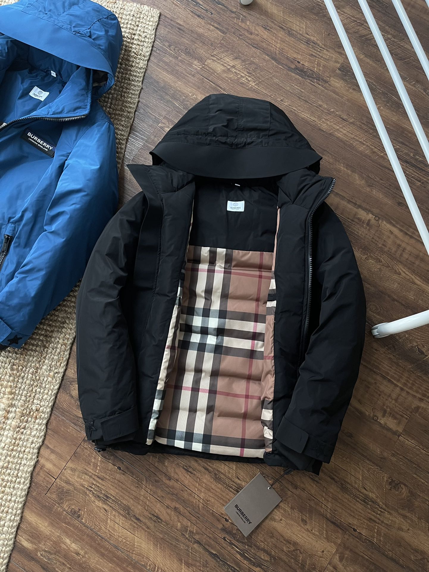 跨年售后 burberry巴宝莉男士连帽羽绒服 sp 211939