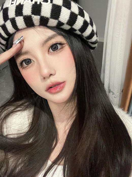 年抛 乌龙啵啵 clairecolor 大直径14.5 着色13.9  同品牌多副更划算选款色板在详情页 灰色混血美瞳 商品图8