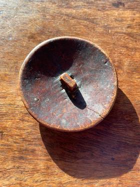 瘿木雕琢大钮扣，顺丰包邮