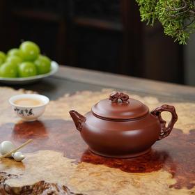 龙德堂陶艺 陈宗宝制 《玉交枝》原矿底槽清 220cc 库存请咨询客服