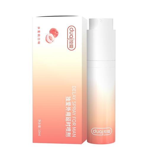 【私密发货 买2送1】独爱水蜜桃味男用延时喷雾  持久延时不麻木 成人情趣性用品 商品图1