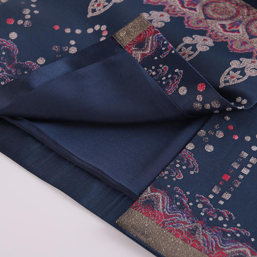 戴布拉芬优雅气质设计感纹理修身显瘦连衣裙L25A521 商品图4