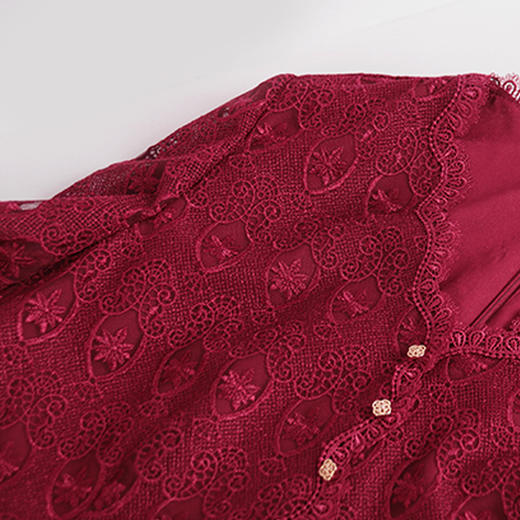 戴布拉芬时尚镂空典雅修身连衣裙L25A517 商品图2