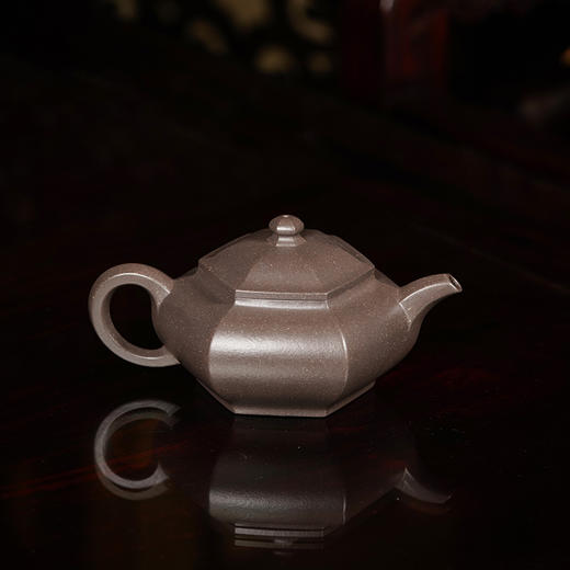 龙德堂陶艺 徐飞制 《六方宫灯》原矿天青泥 220 cc 商品图2