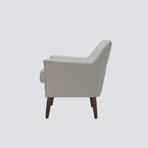 NS家居 ns furniture  软包布艺白色休闲单人沙发NSCC-2201 商品图2