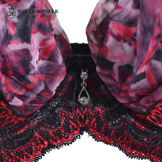 【秒杀品不退不换】皇家丽美薄款全罩杯有钢圈聚拢收副乳调整型文胸W108-1 商品图2