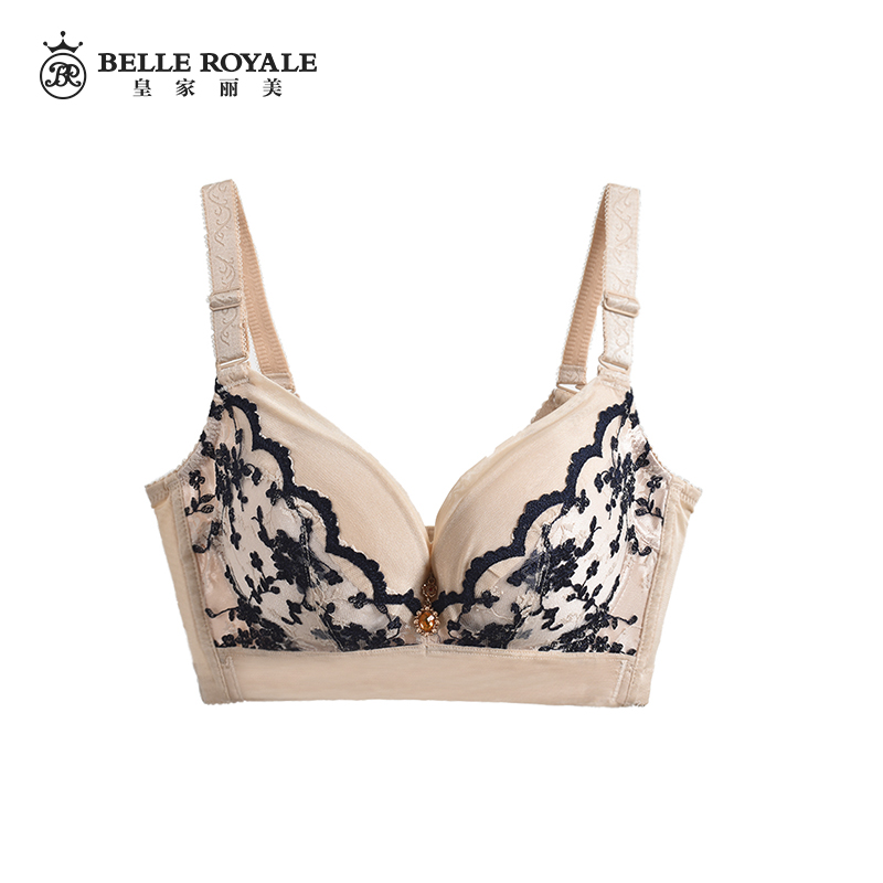 【秒杀品不退不换】皇家丽美厚杯聚拢收副乳调整型文胸WJ1F27-3