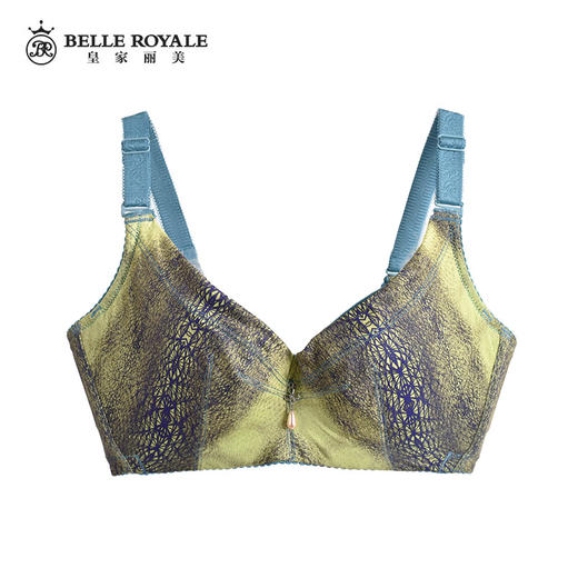 【秒杀品不退不换】皇家丽美薄款有钢圈收副乳调整型文胸W076-1 商品图1
