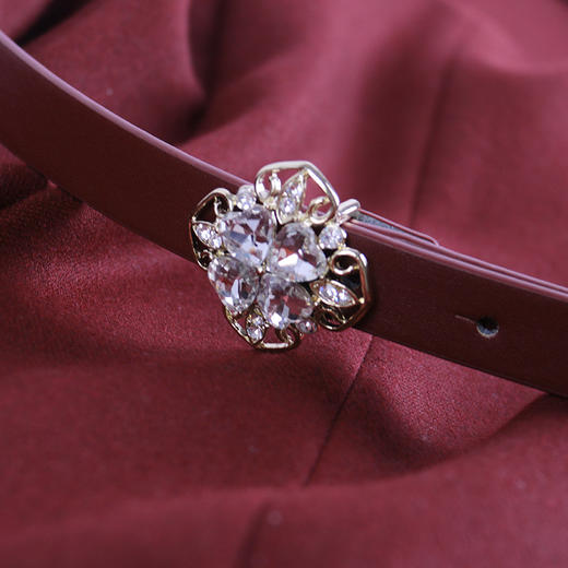 戴布拉芬连衣裙优雅纯色时尚修身显瘦 L25A518 商品图2