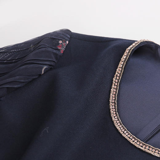 戴布拉芬法式浪漫优雅连衣裙L25A519 商品图4