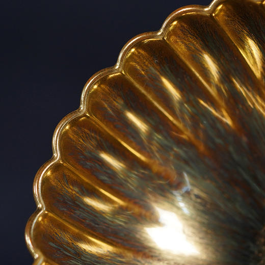 龙德堂陶艺 《星月天目盏·承露（金丝玉毫）》(库存询客服) 商品图3