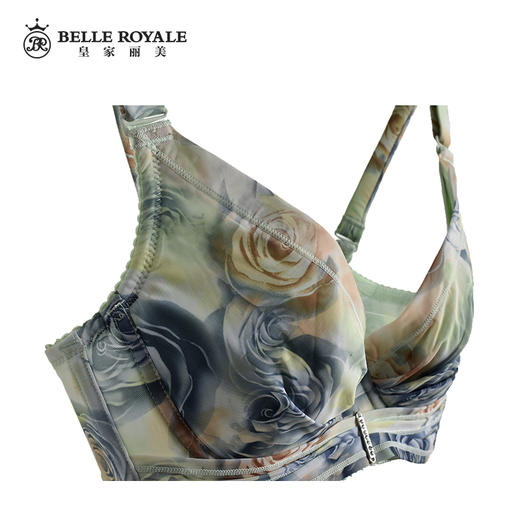 【99元2件，下单拍2！】皇家丽美花边聚拢收副乳时尚调整型文胸W068-1 商品图2