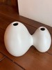 日本中古蛋形陶瓷花器 罕见器型X0320 商品缩略图5