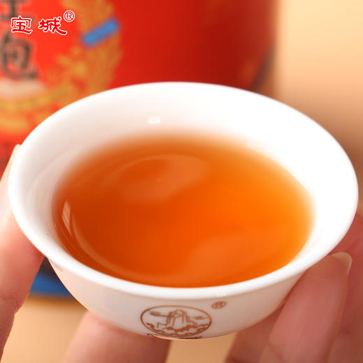 宝城茶叶福泰大红袍岩茶4罐装散装礼盒共500克礼袋D435 商品图4