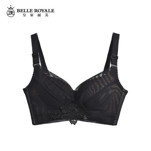 【特价商品不退不换】皇家丽美厚杯无钢圈小胸显大聚拢收副乳调整型文胸MWW1502-3 商品图1