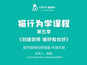 第十四课《提升猫咪幸福感-环境丰容》