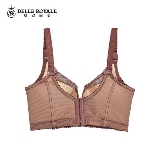 【秒杀品不退不换】皇家丽美W1366-1收副乳记忆钛圈蕾丝花型调整型文胸 商品图5