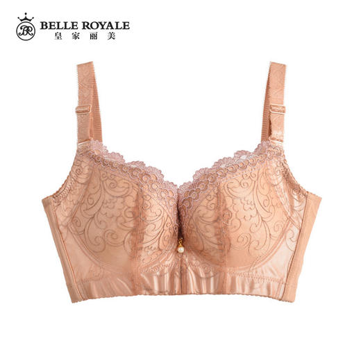 【99元2件，下单拍2！】皇家丽美厚杯小胸显大软钢圈文胸WJ1F39-3 商品图0