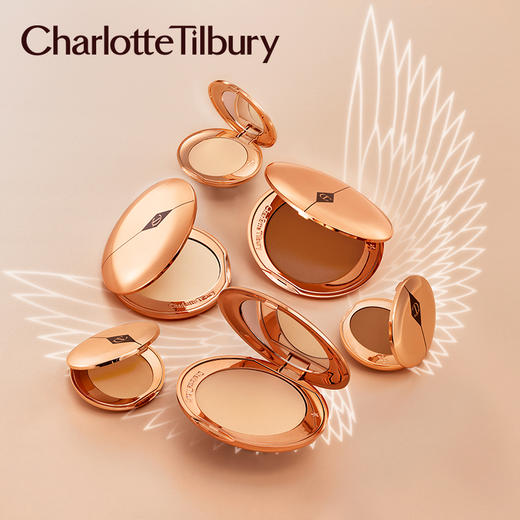 CT粉饼CharlotteTilbury蜜粉饼定妆粉控油不脱妆无暇遮瑕持久正品 商品图1