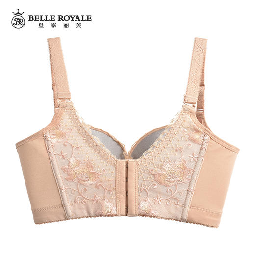 【秒杀品不退不换！】皇家丽美有钢圈聚拢文胸小胸平胸小A加厚款上托A,B杯可穿，性感内衣W1677-3A 商品图2