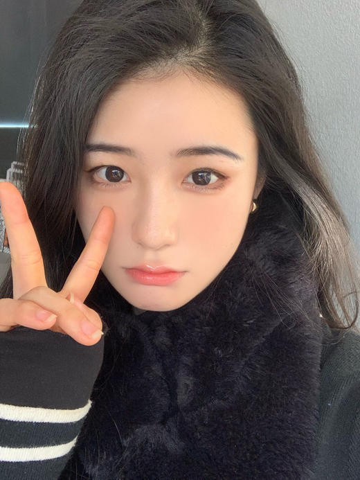 【半年抛】小黑豆 Aromi   | 中直径14.2 着色13.3 | 【同品牌多副美瞳更划算，选款色板在详情页内】，黑色美瞳 商品图14