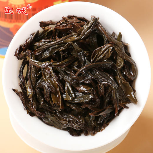 宝城茶叶福泰大红袍岩茶4罐装散装礼盒共500克礼袋D435 商品图6