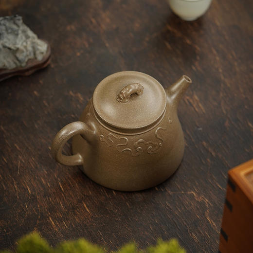 龙德堂陶艺 汤宣武《龙云—限量款》 原矿青段 280 cc 商品图2