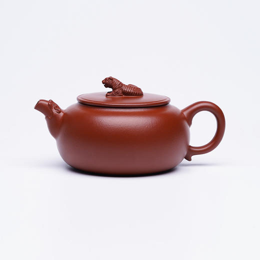 龙德堂陶艺 汤宣武《虎年贺岁壶  处世无畏》 原矿大红袍 260 cc 商品图4