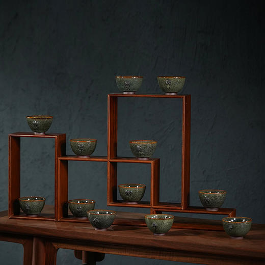 龙德堂陶艺 《星月天目盏·相十二系列》(款式、库存询客服) 商品图0