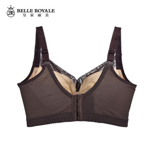 【秒杀品不退不换】皇家丽美薄款无钢圈全罩杯收副乳调整型文胸W078-1 商品图2