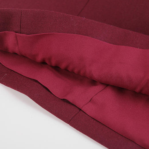 戴布拉芬连衣裙优雅纯色时尚修身显瘦 L25A518 商品图3