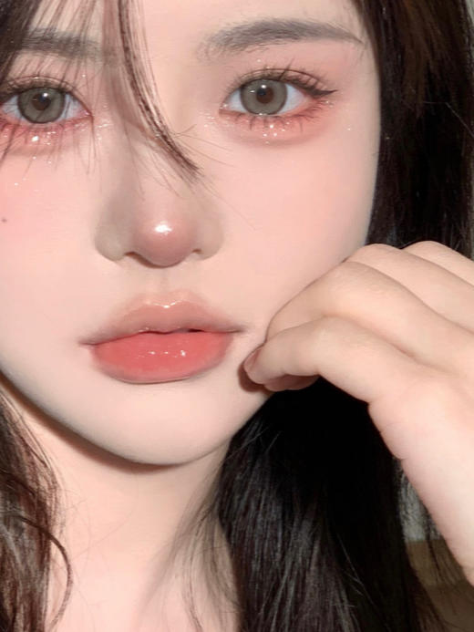 年抛 花生酱 sugarplum糖豆   大直径14.5 着色13.9 (同品牌多副美瞳更划算 选款色板在详情页内) 亚麻色混血美瞳 商品图8