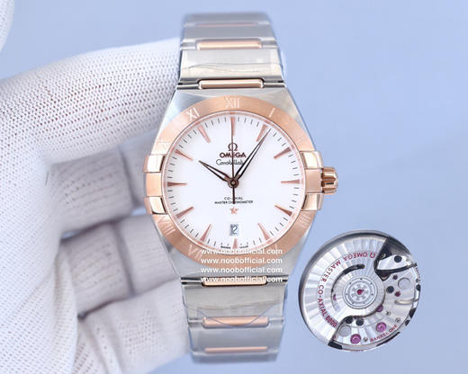 NOOB出品《市场高版本，原装开模》以经典之名，彰显非凡。39毫米欧米茄第五代星座系列男土腕表将星座系列的独特魅力完美展示 商品图1