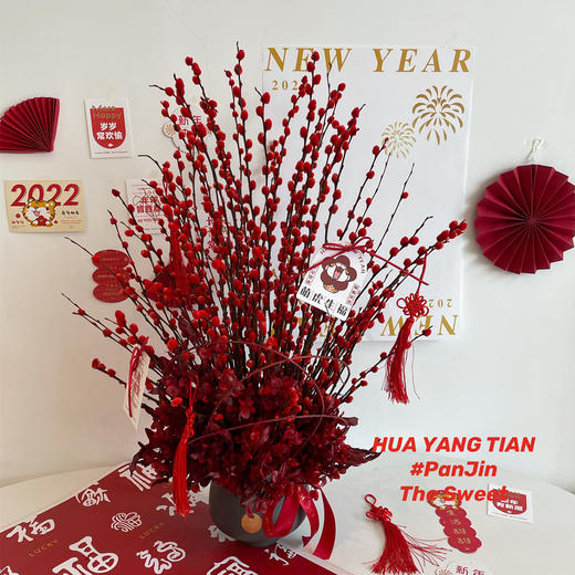 惊鸿 · 年宵瓶花（真花款） 商品图0