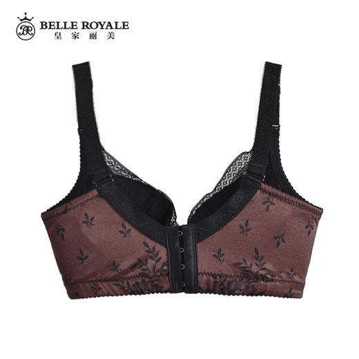 皇家丽美薄款有钢圈聚拢收副乳调整型文胸W036-1 商品图1
