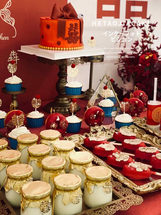 订婚宴甜品台（详情咨询客服） 商品图1