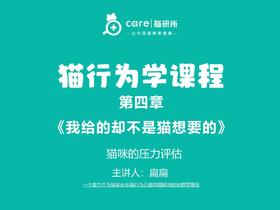 第十课《猫咪的压力评估》