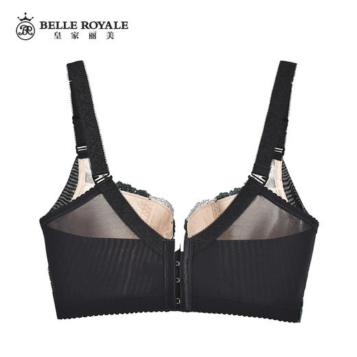 【秒杀品不退不换】皇家丽美聚拢调整型文胸蕾丝刺绣防滑上托夏季薄款W1377-1 商品图5