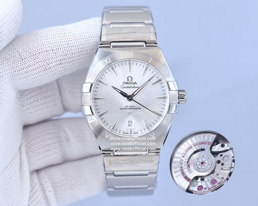 NOOB出品《市场高版本，原装开模》以经典之名，彰显非凡。39毫米欧米茄第五代星座系列男土腕表将星座系列的独特魅力完美展示 商品图9