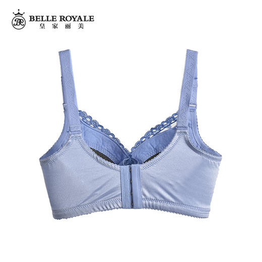 【秒杀品不退不换】皇家丽美有钢圈大胸显小收副乳调整型文胸W067-1 商品图1