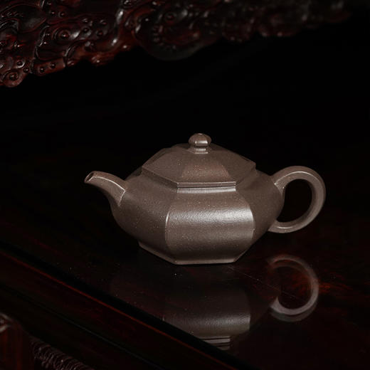 龙德堂陶艺 徐飞制 《六方宫灯》原矿天青泥 220 cc 商品图1