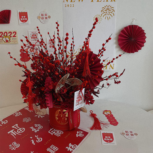 金福迎春 · 年宵真花款 商品图2