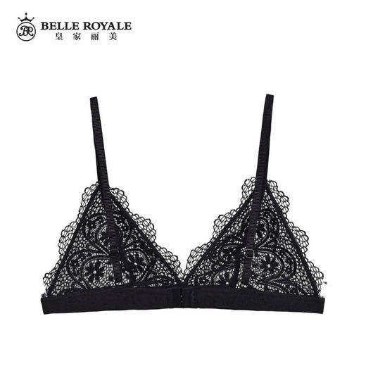 【99元2件，下单拍2！】夏季超薄款内衣女无钢圈法式蕾丝小胸三角杯装饰型文胸W1801-1A 商品图1