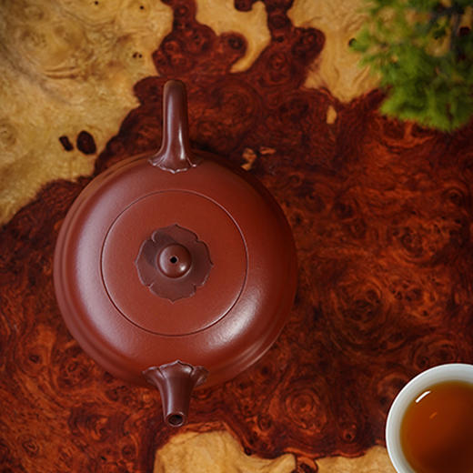 龙德堂陶艺 吴水勤制 《如意祥瑞》原矿大红袍 220 cc 商品图3