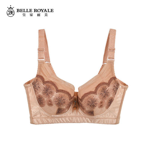 【秒杀品不退不换】皇家丽美薄杯带钢圈收副乳聚拢调整型文胸W86-1 商品图0