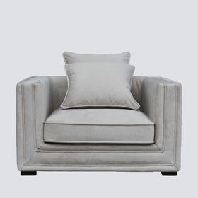 NS家居 ns furniture 软包布艺单人沙发NSSF-5169B-20