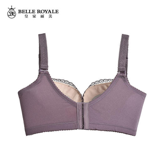 【秒杀品不退不换！】皇家丽美有钢圈聚拢文胸小胸平胸小A加厚款上托A,B杯可穿，性感内衣W1677-3A 商品图3