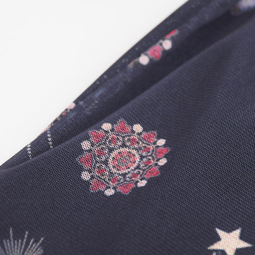 戴布拉芬高贵优雅中长款连衣裙L25A520 商品图3