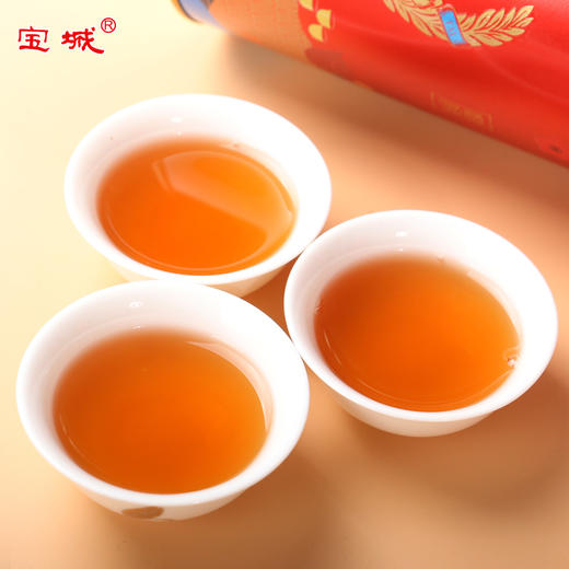 宝城茶叶福泰大红袍岩茶4罐装散装礼盒共500克礼袋D435 商品图5