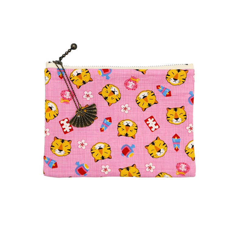 HUJI祤集Komon收纳包插画老虎老虎